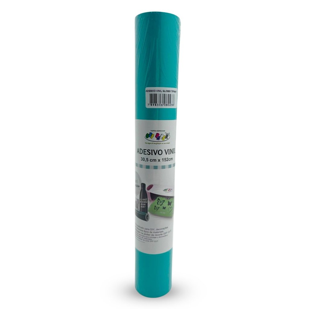 ADESIVO VINIL GLOSSY TIFFANY - 30,5X152CM