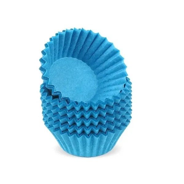 FORMINHA DE BRIGADEIRO AZUL - C/100 UNIDADES 