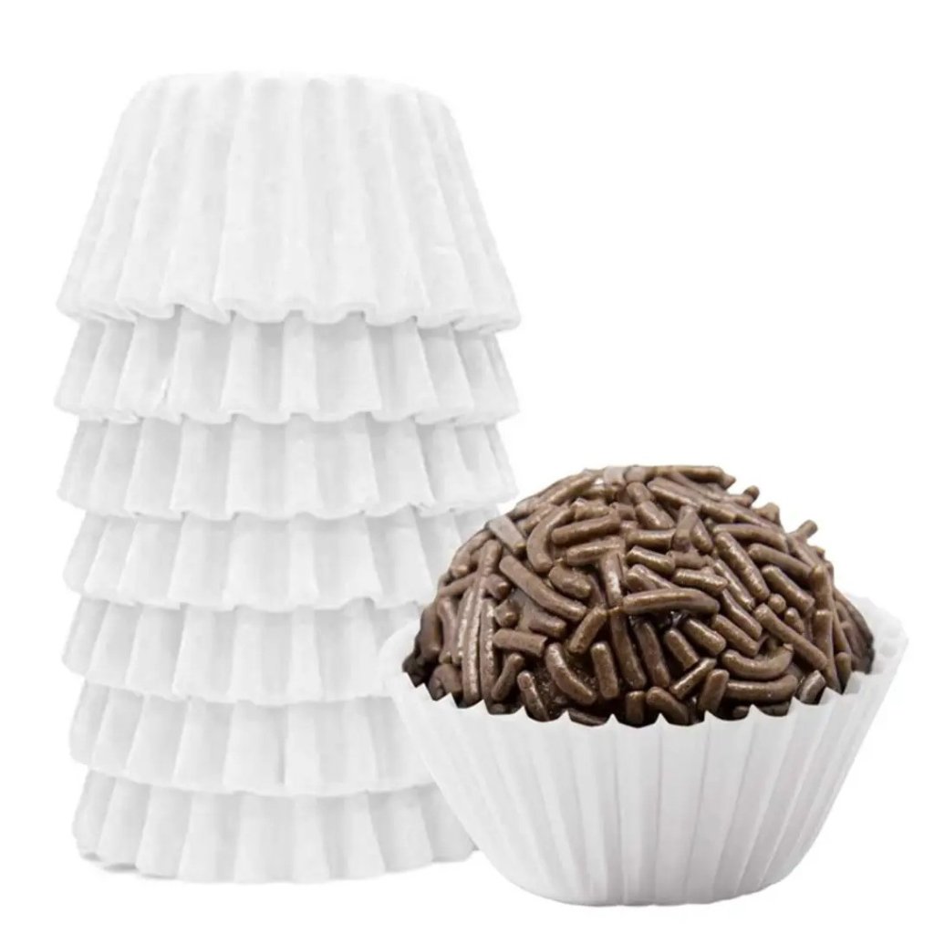 FORMINHADE BRIGADEIRO BRANCA - C/100 UNI 