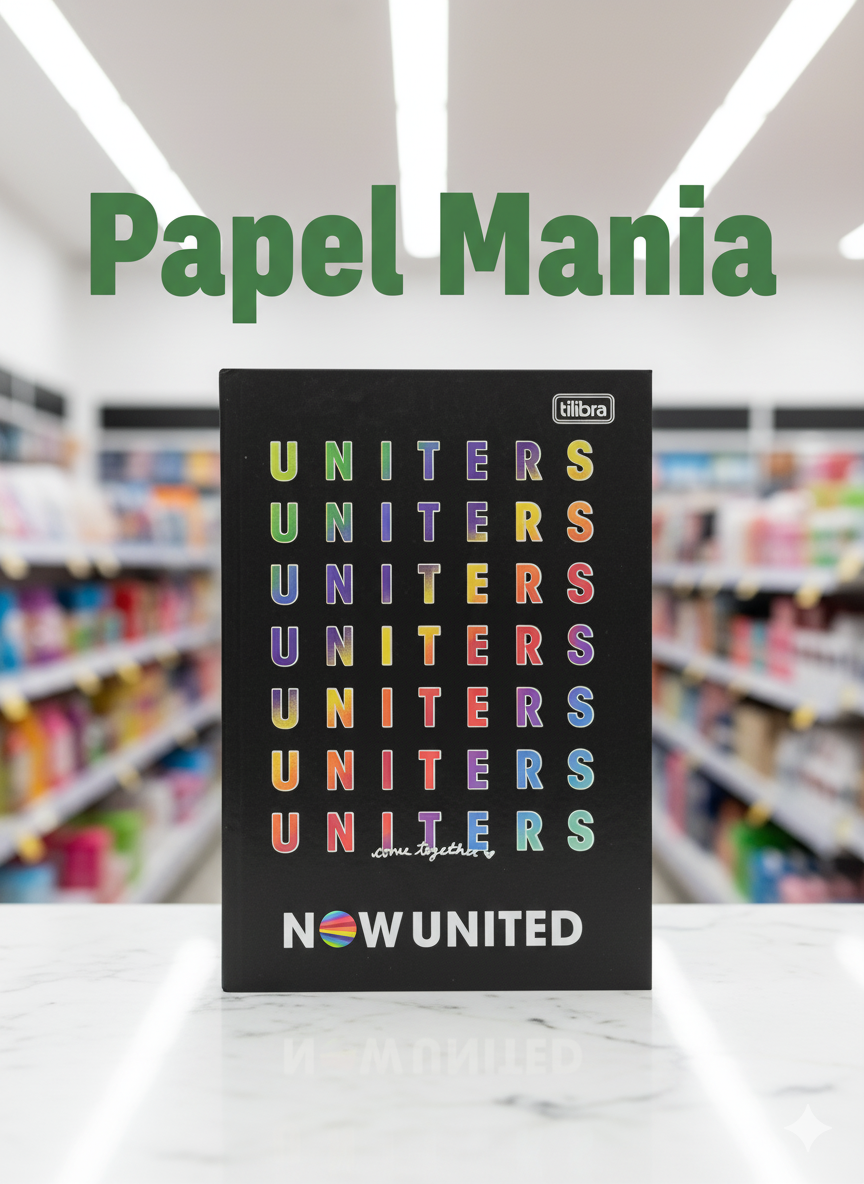 CADERNO BROCHURA PEQUENO NOW UNITED