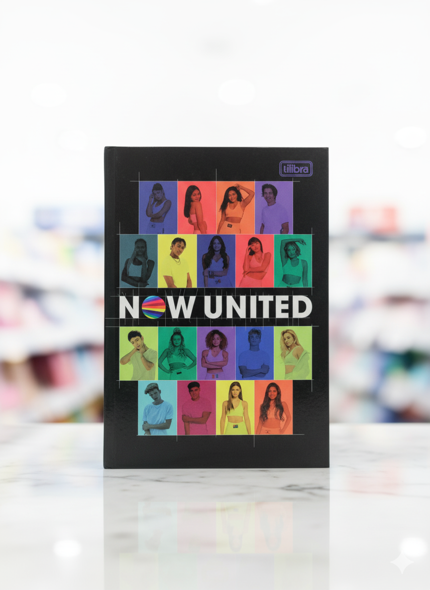 CADERNO BROCHURA PEQUENO NOW UNITED