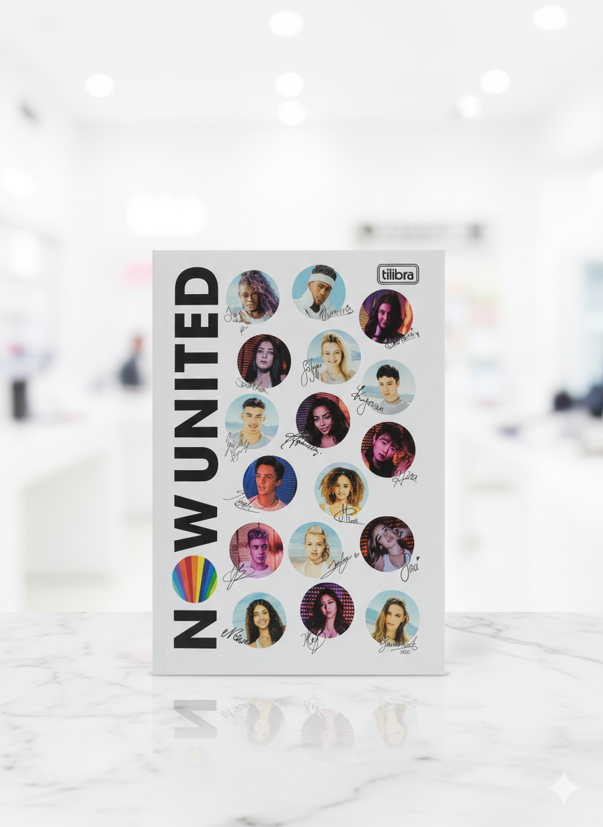 CADERNO BROCHURA PEQUENO NOW UNITED