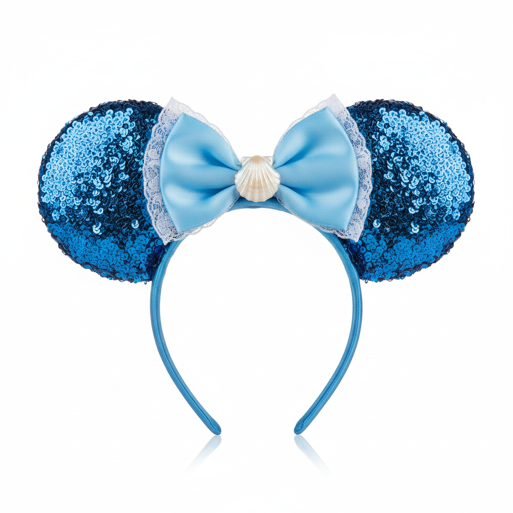 TIARA MINNIE LANTEJOULA