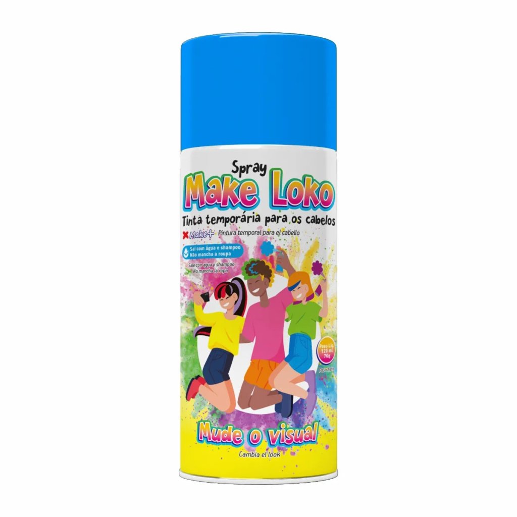 TINTA DE CABELO AZUL 120ML