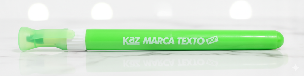 MARCA TEXTO KAZ VERDE