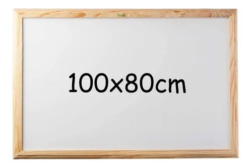 QUADRO BRANCO 100x80cm