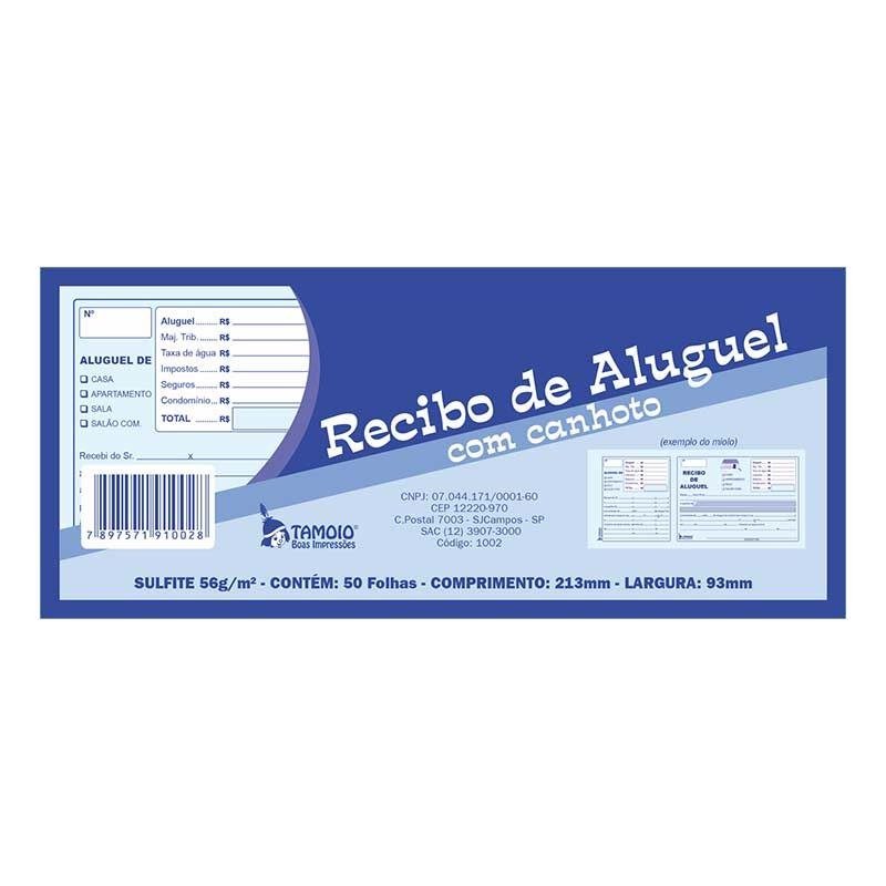 RECIBO DE ALUGUEL 50 fls