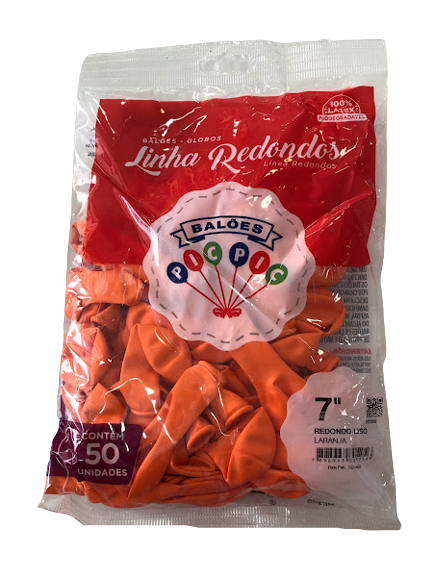 BEXIGA LARANJA (N°7) - C/30