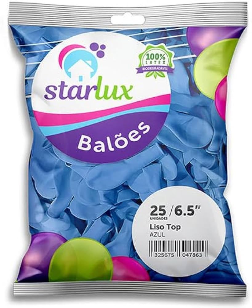 BEXIGA AZUL (Nº 6,5) C/25