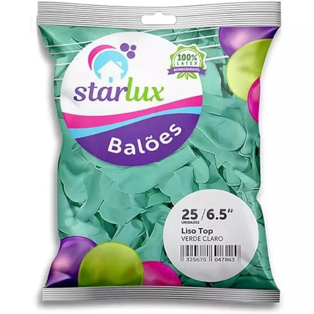 BEXIGA VERDE CLARO (Nº 6,5) C/25