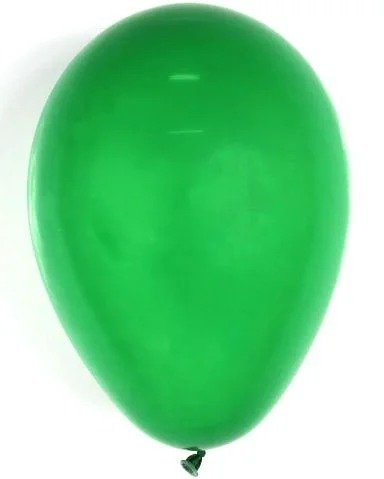 BEXIGA VERDE BANDEIRA (Nº 6,5) C/25