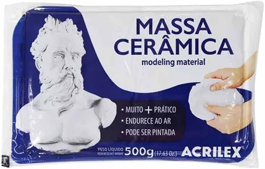 MASSA DE CERÂMICA 500g