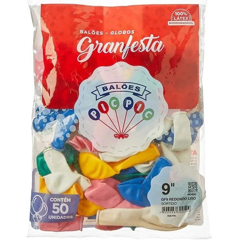 BEXIGAS N 9 C/50 UNIDADES SORTIDO