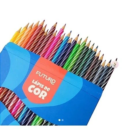 LÁPIS DE COR TWIST POP 24 CORES