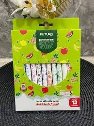 CANETINHA HIDROCOR BIG FRUIT SMELL C/12 CORES
