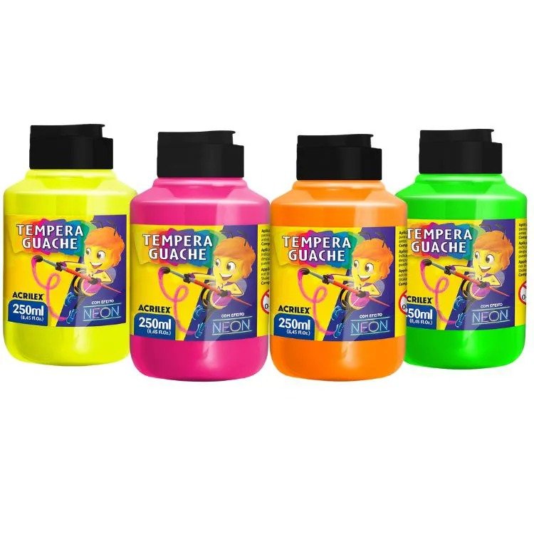 TINTA GUACHE NEON 250ml