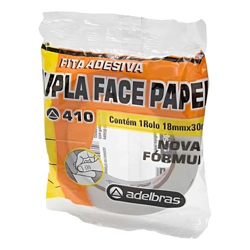 DUPLA FACE BRANCA  18mmX30M