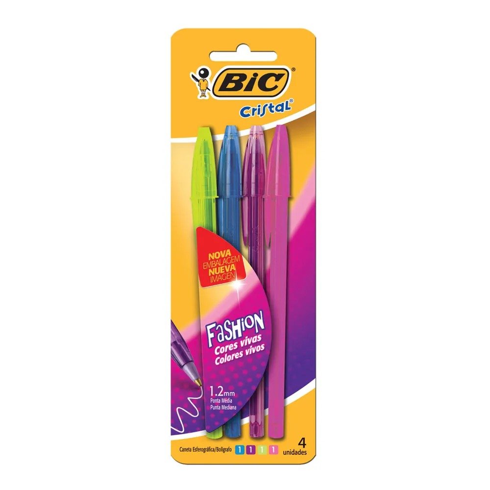 BIC CRISTAL FASHION C/4