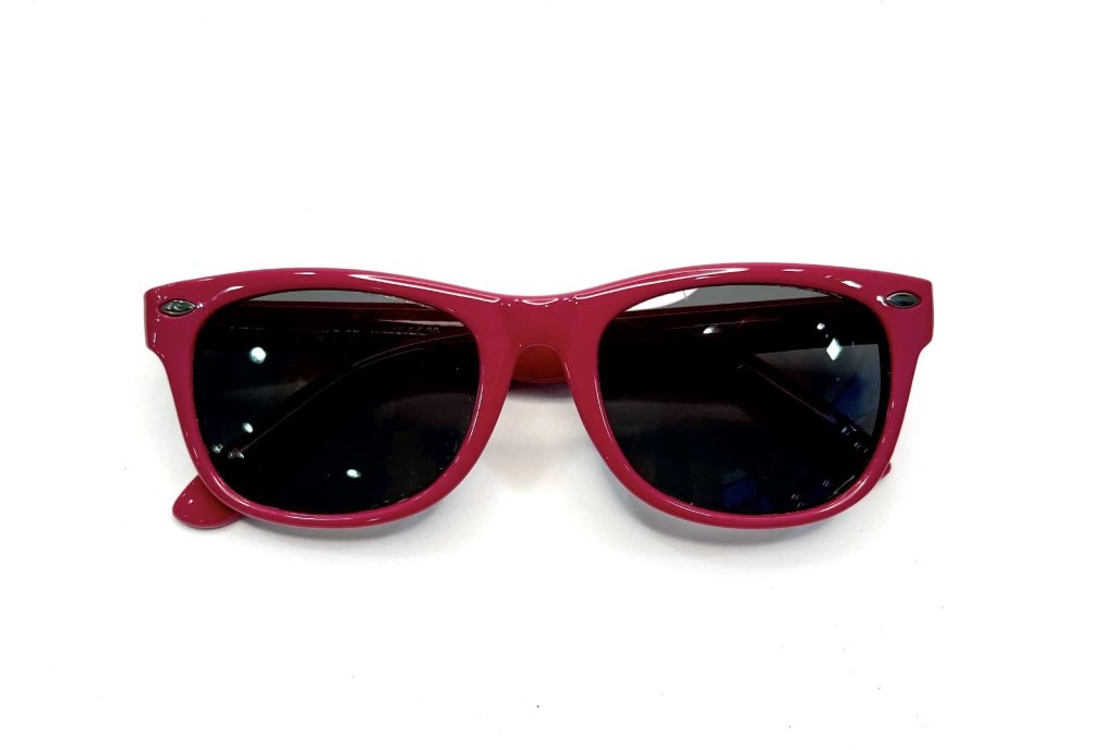 ÓCULOS RAYBAN VERMELHO INFANTIL
