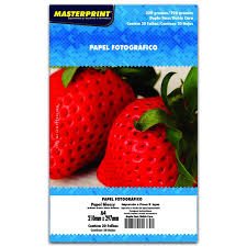 PAPEL FOTOFGRÁFICO 220g/m² DUPLA FACE 20 FOLHAS