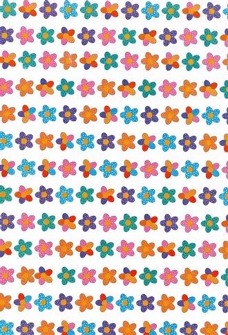 COLORSET DECORADO BRANCO COM FLORES