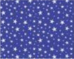 PAPEL MICROONDULADO AZUL DE ESTRELINHAS 50x80cm