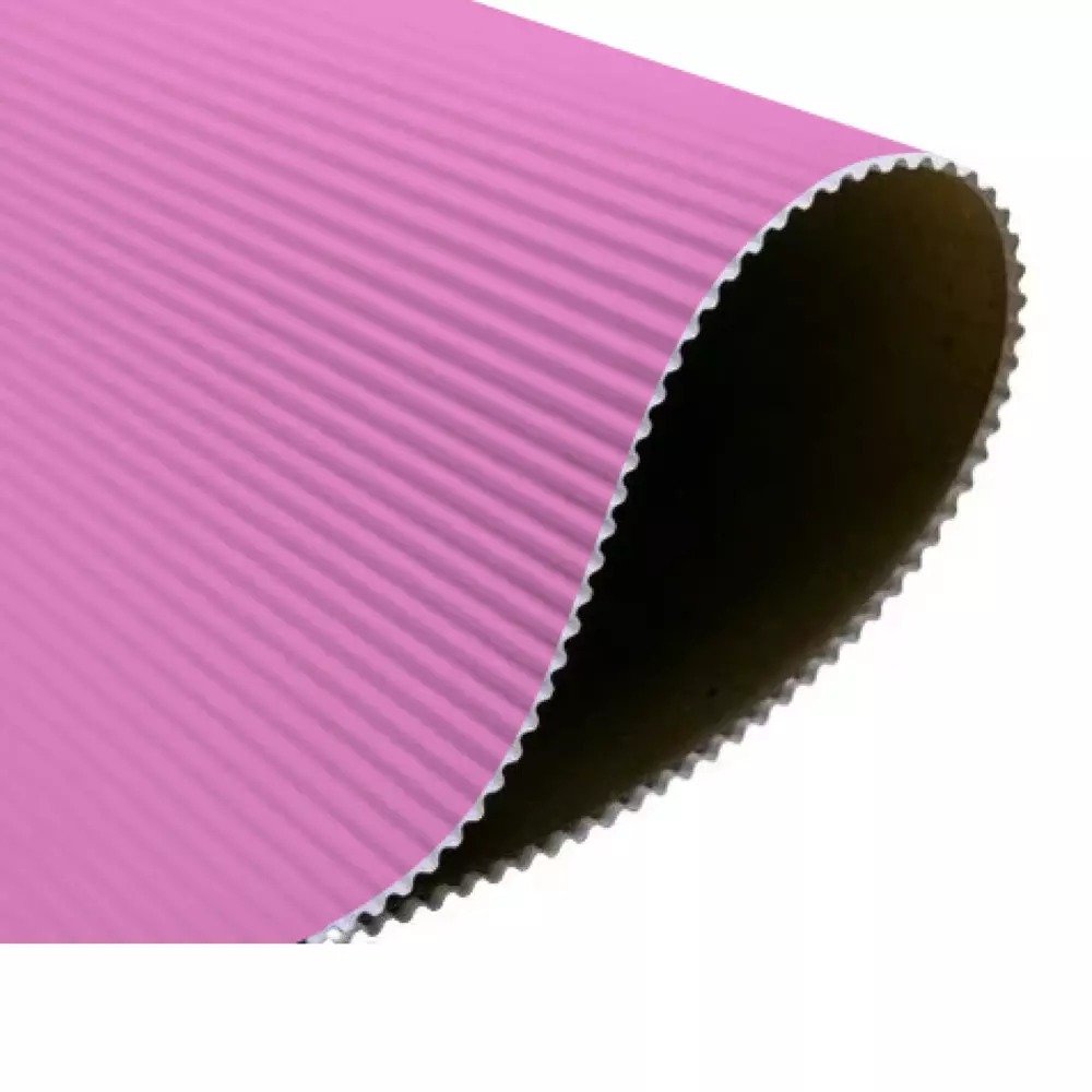 PAPEL MICROONDULADO ROSA 50x80cm