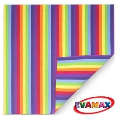 EVA DECORADO ARCO-ÍRIS 40x60cm