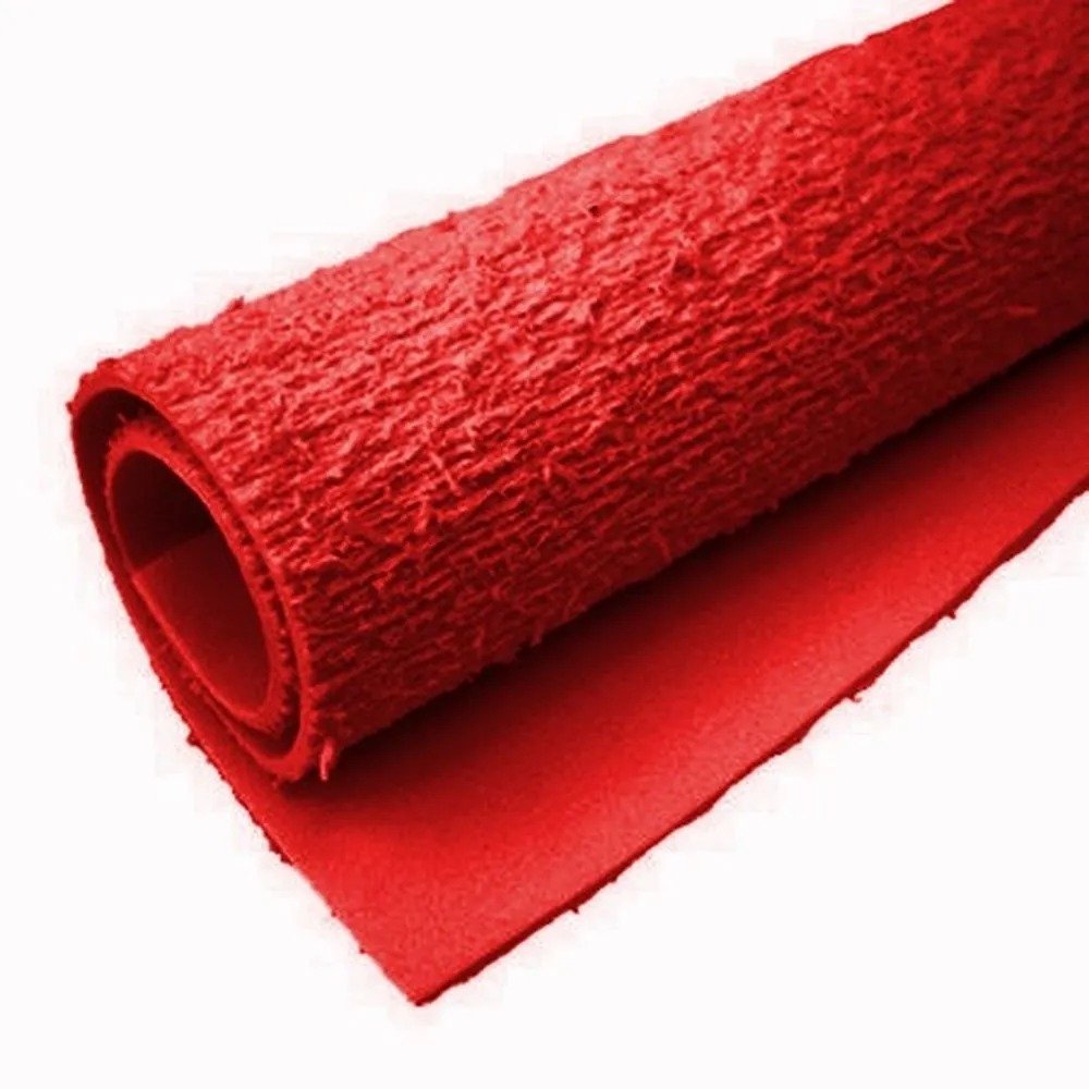 EVA ATOALHADO VERMELHO 40x48cm