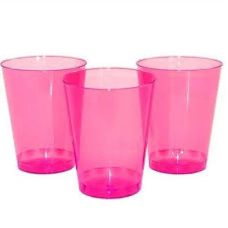 COPINHO DE BRIGADEIRO - C/50 (TRANSPARENTE, VERMELHO E ROSA)