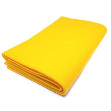 FELTRO AMARELO 1M