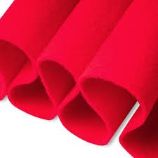 FELTRO VERMELHO 1M