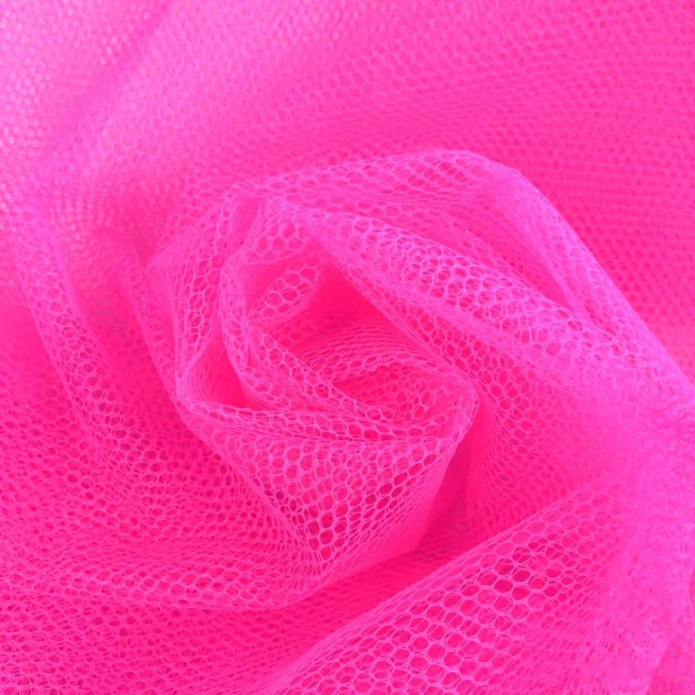 TECIDO TULE ROSA NEON1mX60cm