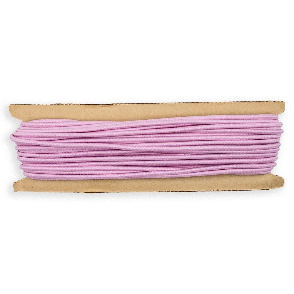 ELÁSTICO ROLIÇO 2,8mm 10M - ROSA CLARO