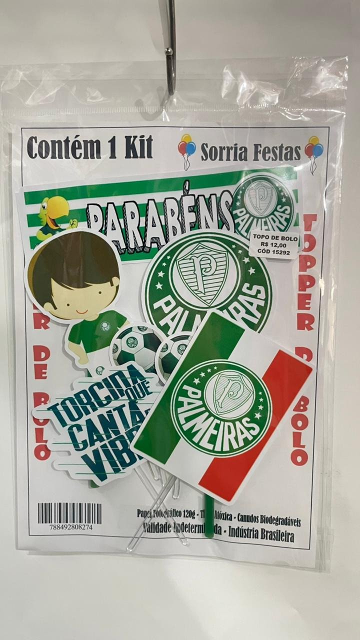 TOPO DE BOLO - PALMEIRAS
