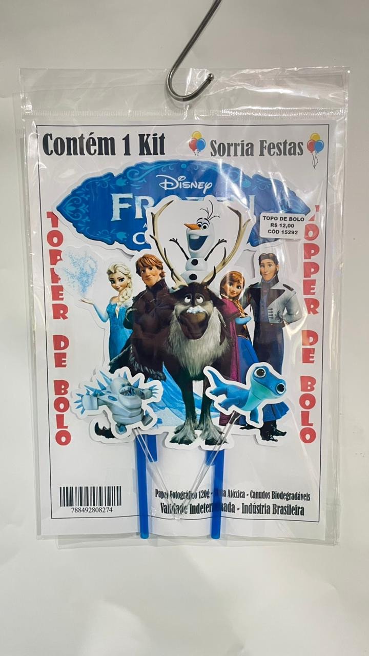 TOPO DE BOLO - FROZEN