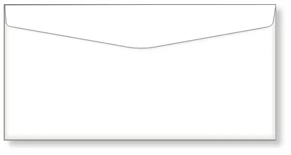 ENVELOPE CARTA BRANCO 23X11,5