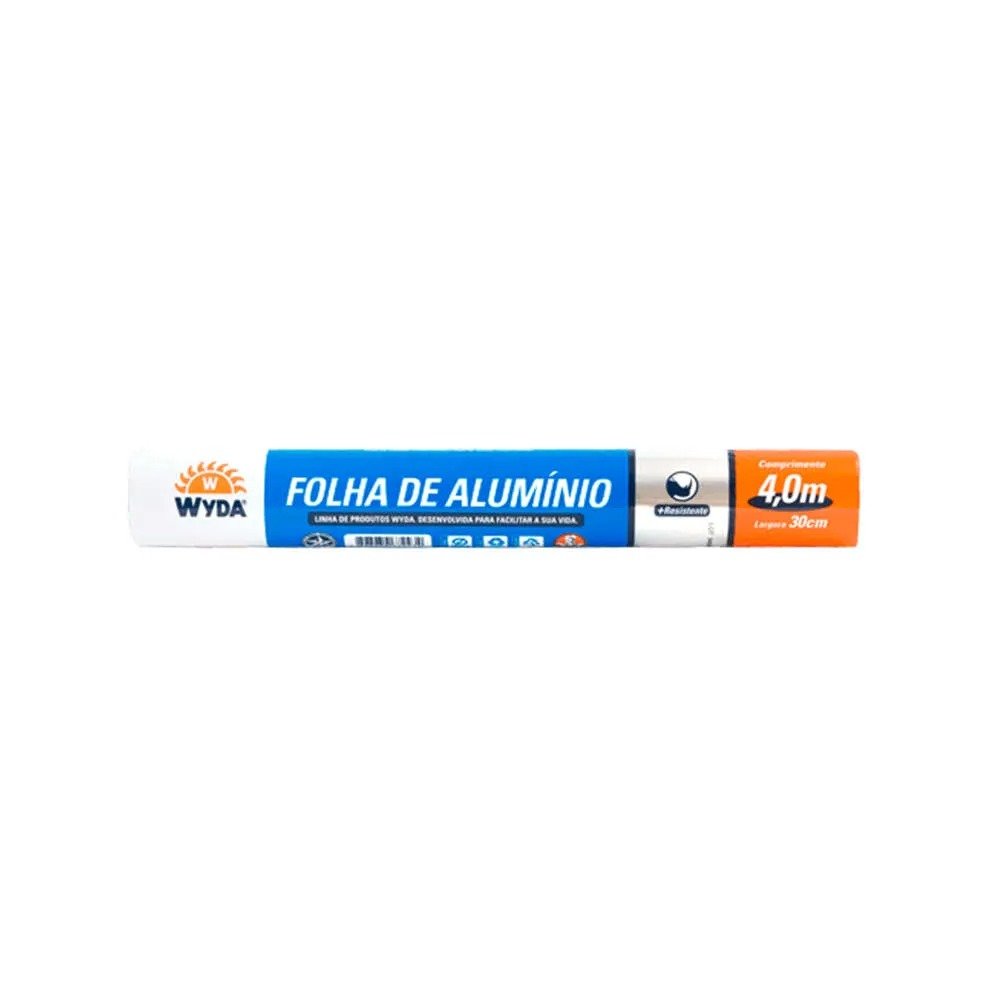 FOLHA DE ALUMÍNIO 4mX45cm 