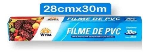 FILME DE PVC ESTICÁVEL 30mX28cm