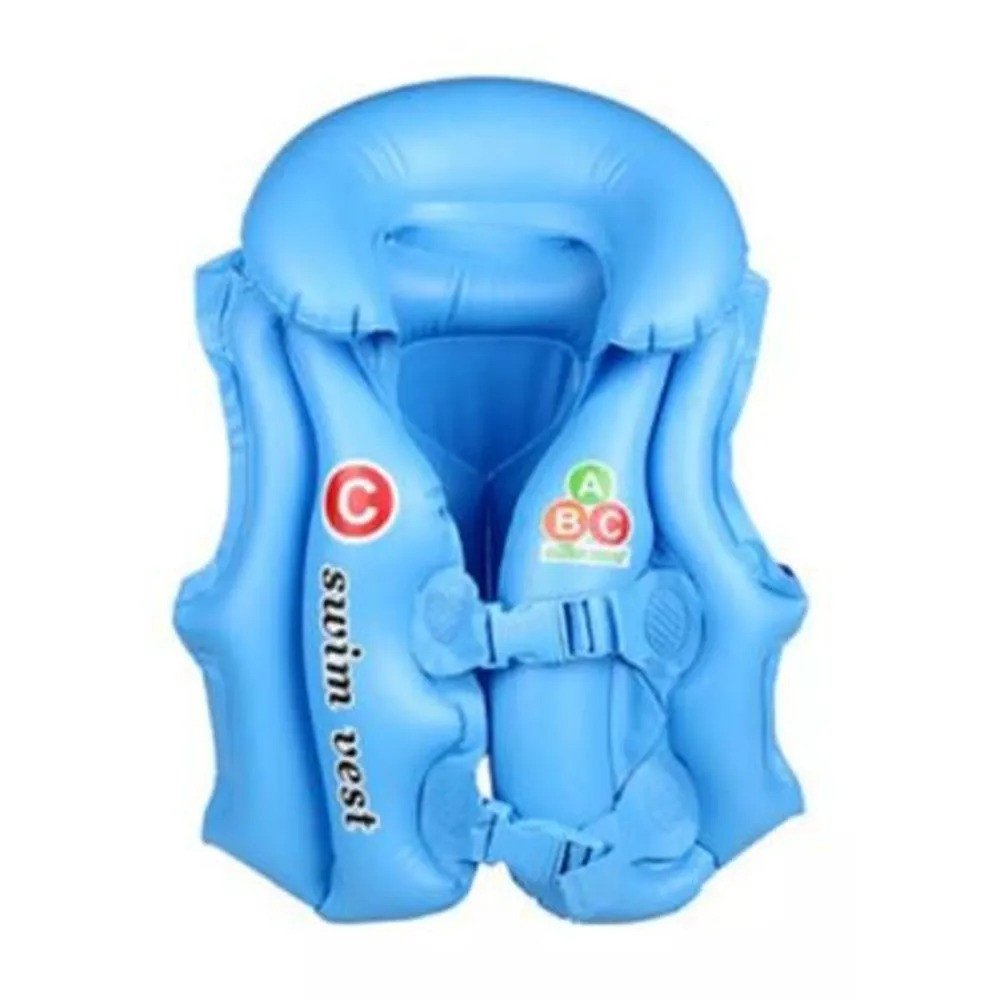 COLETE INFLÁVEL 60 CM AZUL 