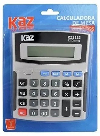 CALCULADORA KAZ KZ3122