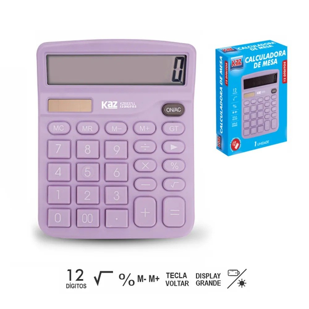 CALCULADORA DE MESA KZ8837LL