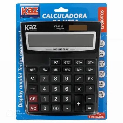 CALCULADORA DE MESA KZ4222