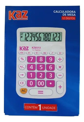 CALCULADORA DE MESA KZ6513