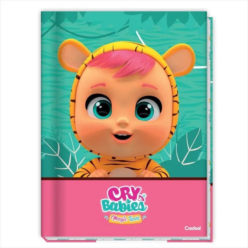 CADERNO BROCHURA PEQUENO CRY BABIES