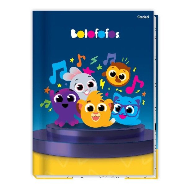 CADERNO BROCHURA PEQUENO BOLOFOFOS