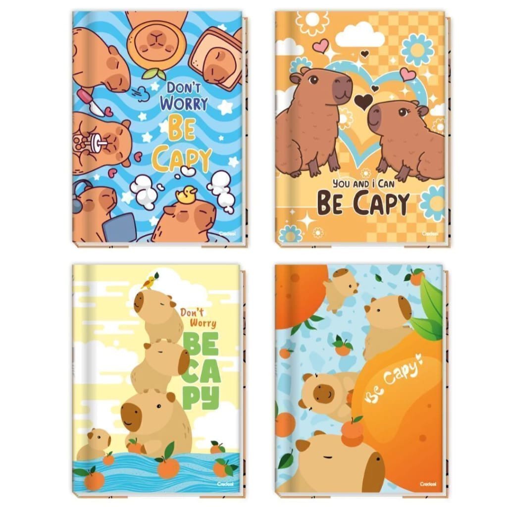 CADERNO BROCHURA 80FLHS PEQ  BE CAPY