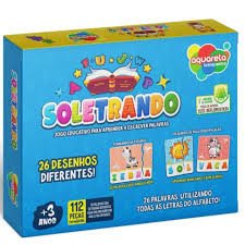 JOGO SOLETRANDO 116 PÇS