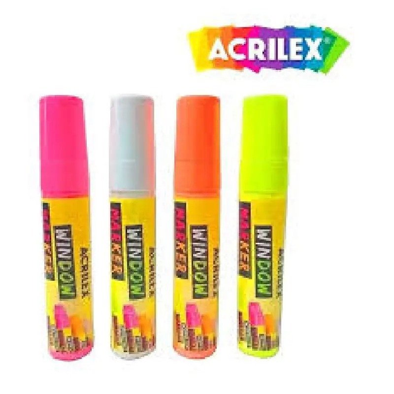 CANETA MARCADOR WINDOW MARKER - ACRILEX