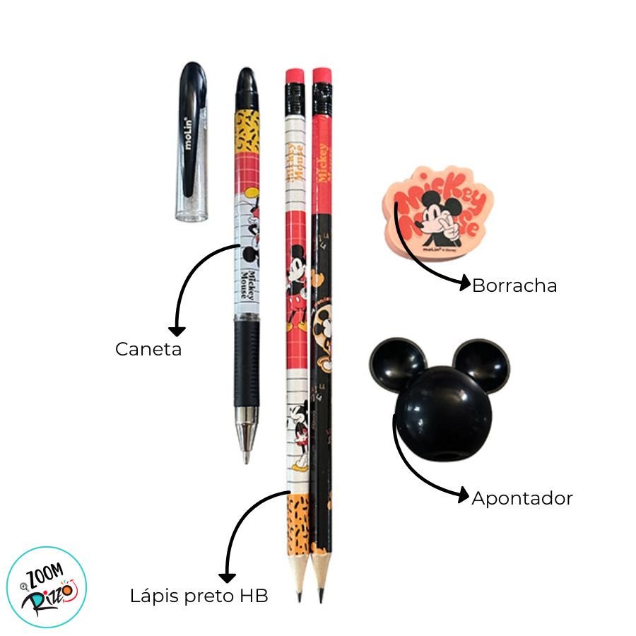 KIT ESCOLAR MICKEY MOUSE 